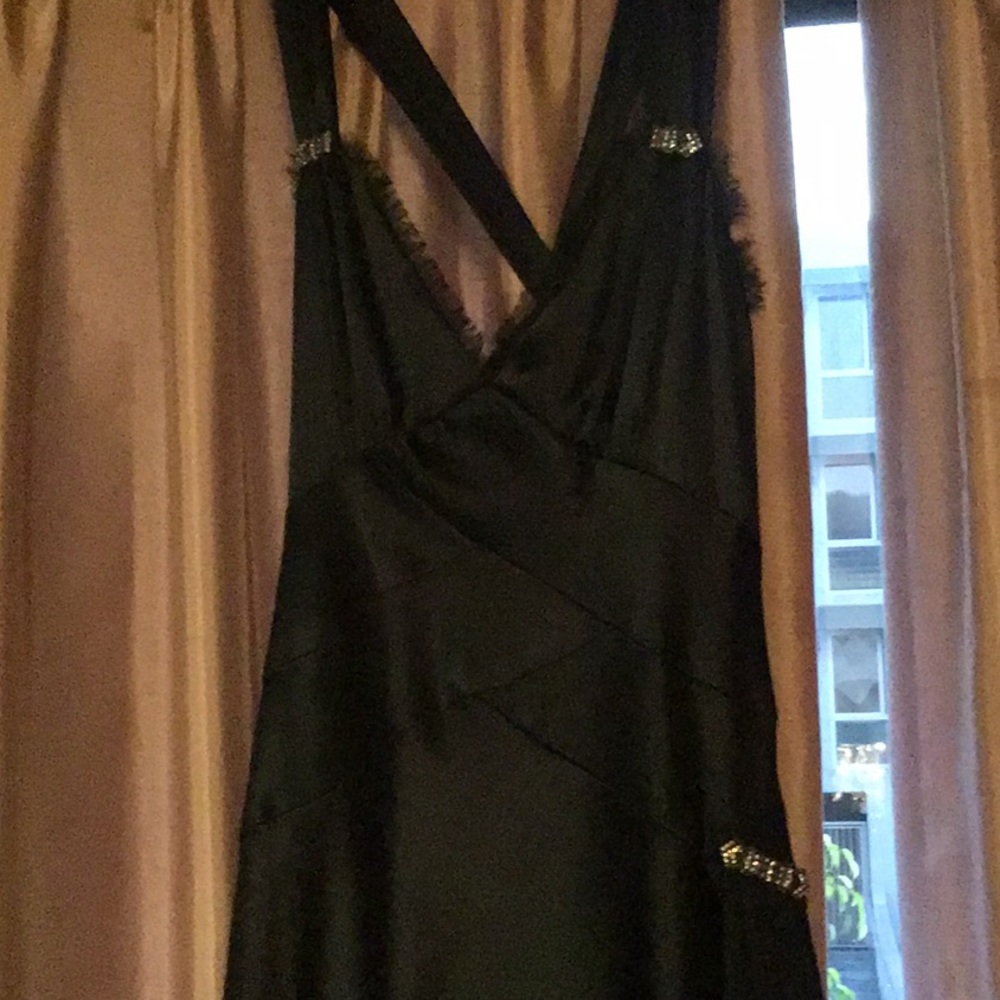 Black evening dress